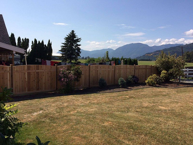 Wood fencing in Chilliwack, Langley and Abbotsford A&G Fencing
